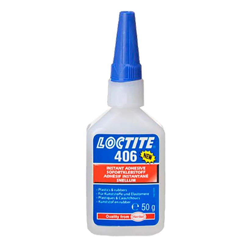 Loctite 406 (50г) для склеивания пластмасс, резины и др.