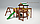 Детская площадка Савушка BABY-15(play), с рукоходом, скалодромом, биноклем, рулём, турником и горкой., фото 3