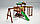 Детская площадка Савушка BABY-15(play), с рукоходом, скалодромом, биноклем, рулём, турником и горкой., фото 4