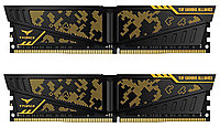 ОЗУ Team Group Vulcan TUF Yellow 8GBx2/2400 DDR4 DIMM, CL14, 1.2V, TLTYD416G2400HC14DC01