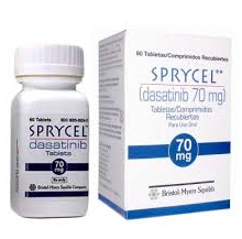 Спрайсел (Sprycel) дазатиниб (dasatinib) 20 мг, 50 мг, 70 мг, 100 мг №60 таб.