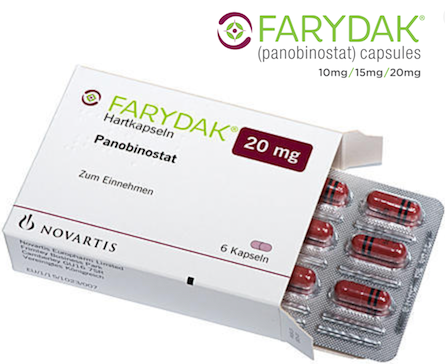 Фаридак (Farydak) панобиностат (panobinostat) 20 мг (Европа)