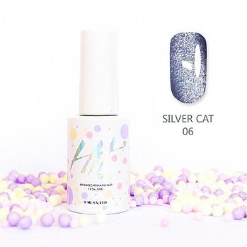 Гель-лак HIT gel Silver Cat №06, 9мл