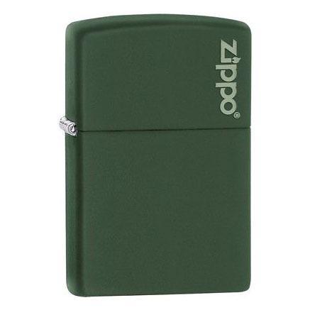 Зажигалка Zippo 221ZL Green Matte Logo - фото 1 - id-p82041063