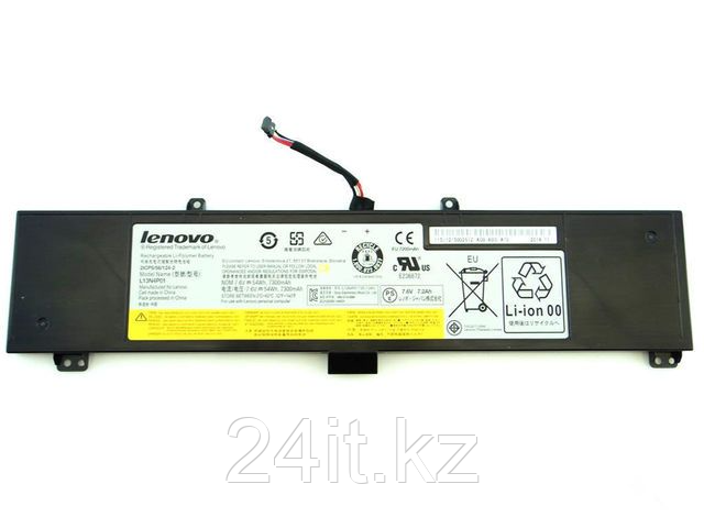 Аккумулятор L13M4P02 для ноутбука Lenovo IdeaPad Y50-70 Touch 7.4V 7400mAh Оригинал