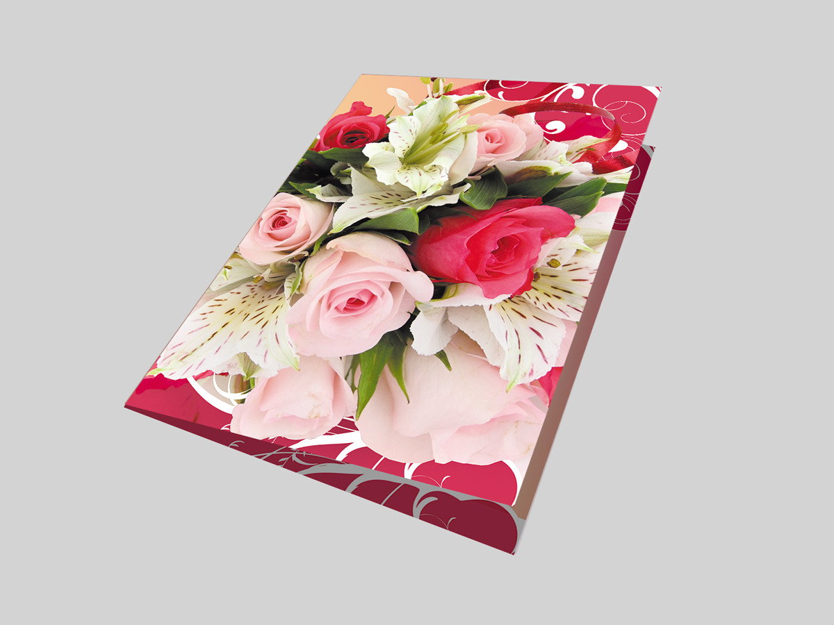 Подарочный пакет А4 ассорти