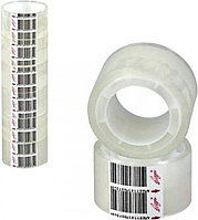 Лента клейкая прозрачная узкая 24х20 скотч