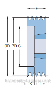 PHP 1SPZ150TB шкив SKF