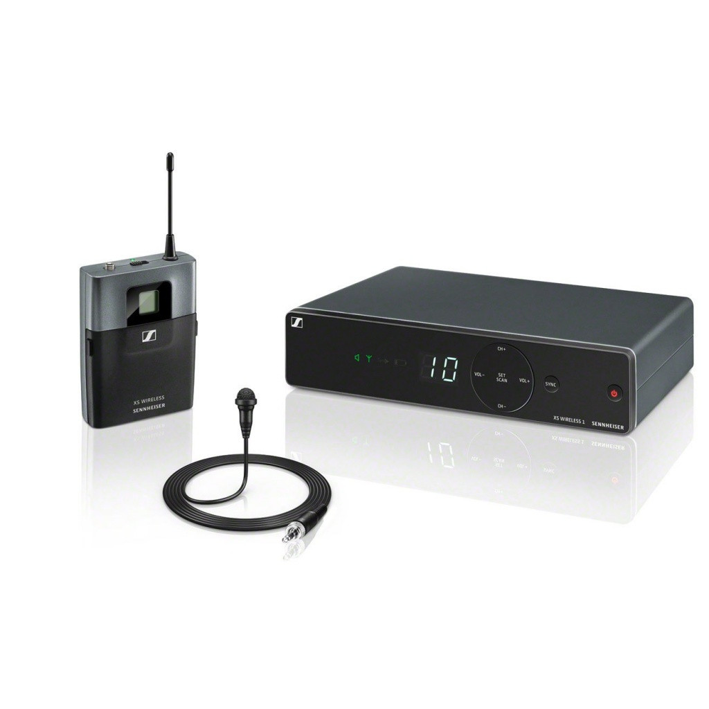 Радиосистема с петличным микрофоном , UHF (548-572 МГц), Sennheiser 506980 XSW 1-ME2-A