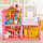 Дом для куклы, двухэтажный, с аксессуарами, фото 2