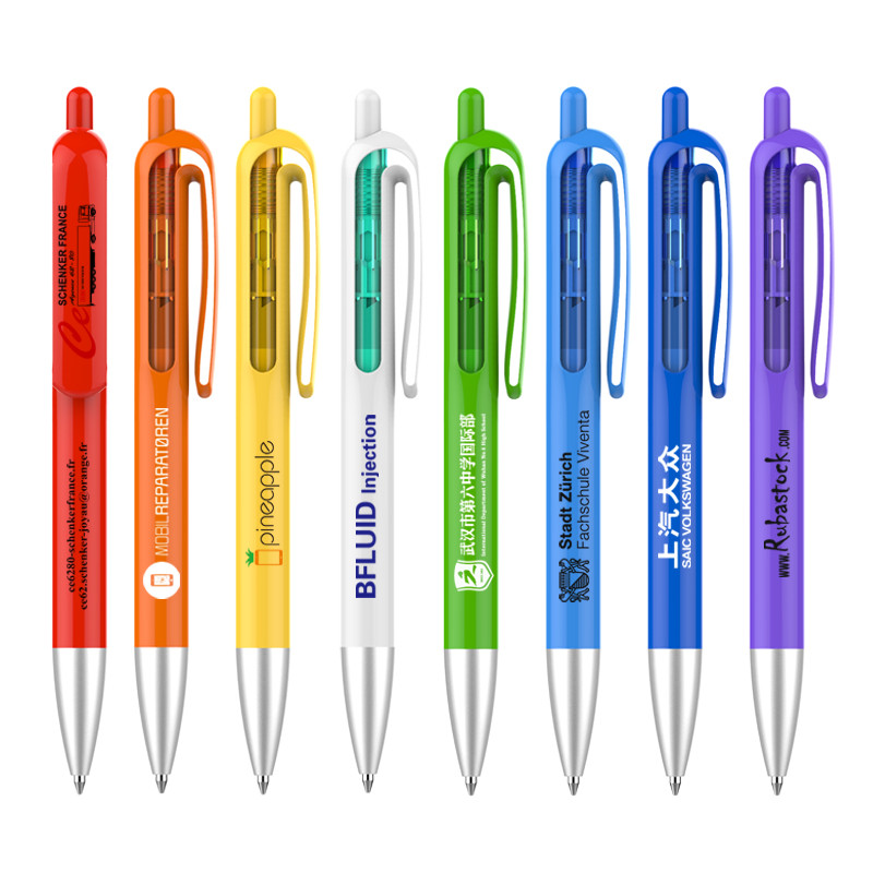 Пластиковые ручки с логотипом