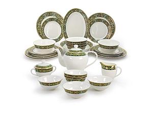 Салтанат столово-чайный сервиз с пиалами на 12 персон