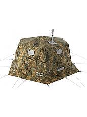 Палатка всесезонная Берег КУБ Гексагон двухслойная, высота 2.1 м., диаметр 4,65 м., площадь 12,57 м², фото 2