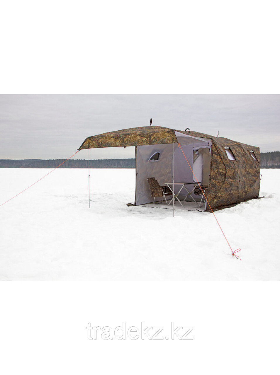 Палатка всесезонная Берег Кубоид 4.40 двухслойная, размер 4.4 x 2.2 x 1.9 м - фото 7 - id-p82136888