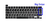Клавиатуры Alma A2289 2020г вертикальный Enter клавиатура c EN/RU раскладкой