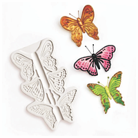 Форма силиконовая 3D "Бабочки" 130*80mm