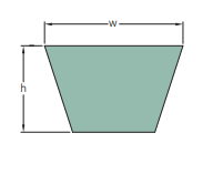 PHG A48.5 (1265-1232) ремень SKF