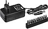 Отвертка-шуруповерт аккумуляторная ЗУБР 7.2 В, в кейсе с 10 битами (ОШ-7.2 Н), фото 5