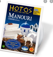 Сыр Манури Hotos Manouri из овечьего молока — 200 гр