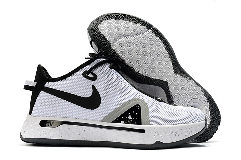 Баскетбольные кроссовки Paul George 4 "Black&White" (40-46)