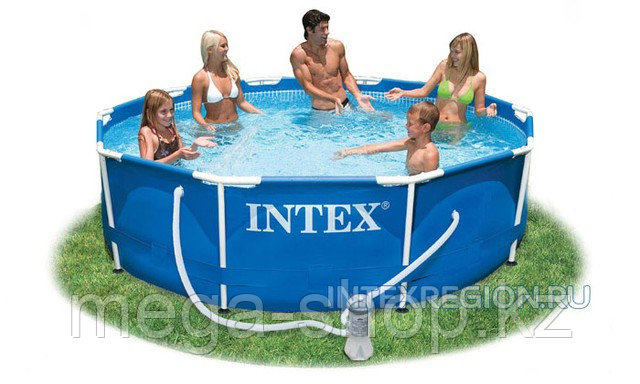 СборныйКаркасный бассейн с фильтром Intex Metal Frame Pool  305*76