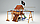 Детская площадка Савушка LUX-6, игровая башня люкс, горка, качели для двоих, капитанская площадка, песочница., фото 4