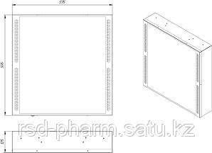 Бактерицидный рециркулятор воздуха Армстронг SVT-SPC-Med-ARM-595-595 UVC-18W-30W-5000K-PR, фото 2
