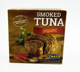 Trata тунец копченый, пикантный, 160 гр
