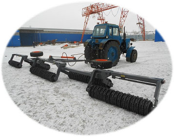 Тісті-сақиналы гидрофицирленген мұз айдыны КЗК-9.2У-03, КЗК-9.2У-04