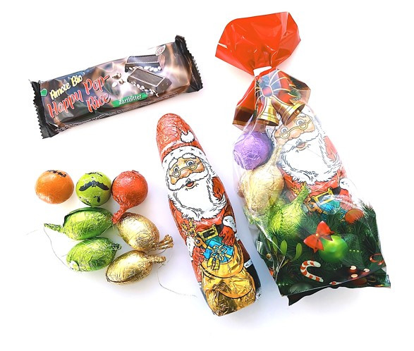 Новогодние подарки из Германских сладостей (300гр.)