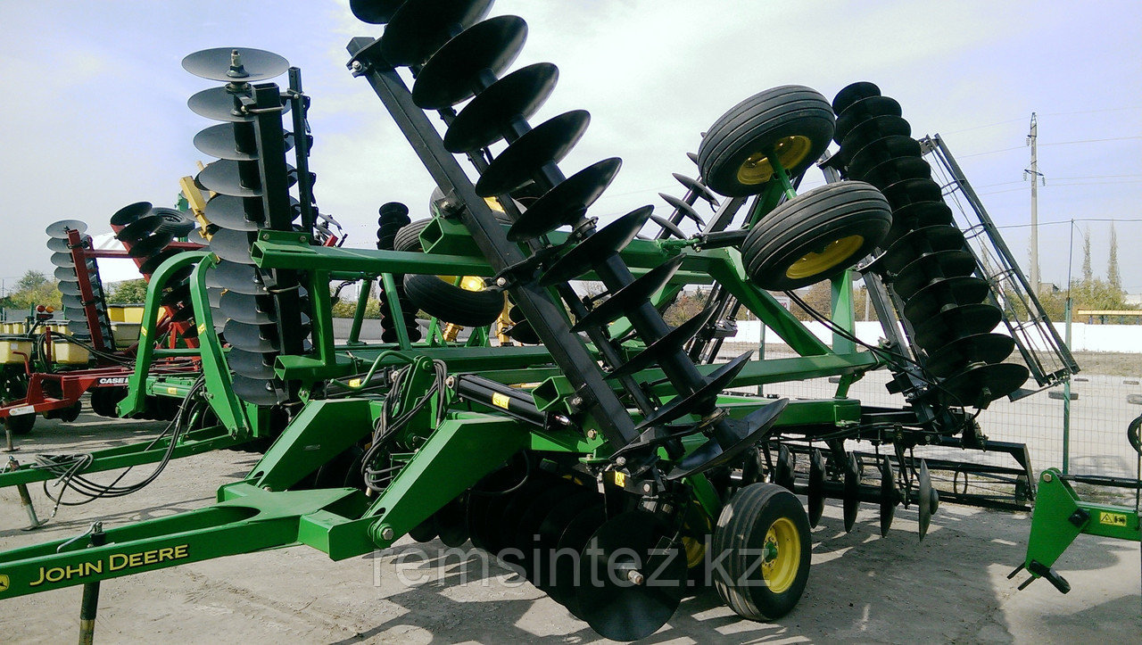 Дисковая борона John Deere 630 с катками - фото 2 - id-p82179217