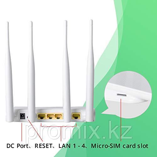 Беспроводной роутер Wi-Fi 4G LTE CPE с слотом для sim-карты LT210TM - фото 2 - id-p82184262