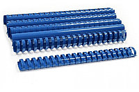 Пластиковые пружины овальные 35 ММ/330 (50 шт, Blue)