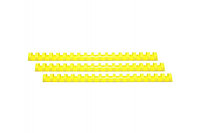 Пластиковые пружины для переплета (8 мм/45, 100 шт, Yellow)
