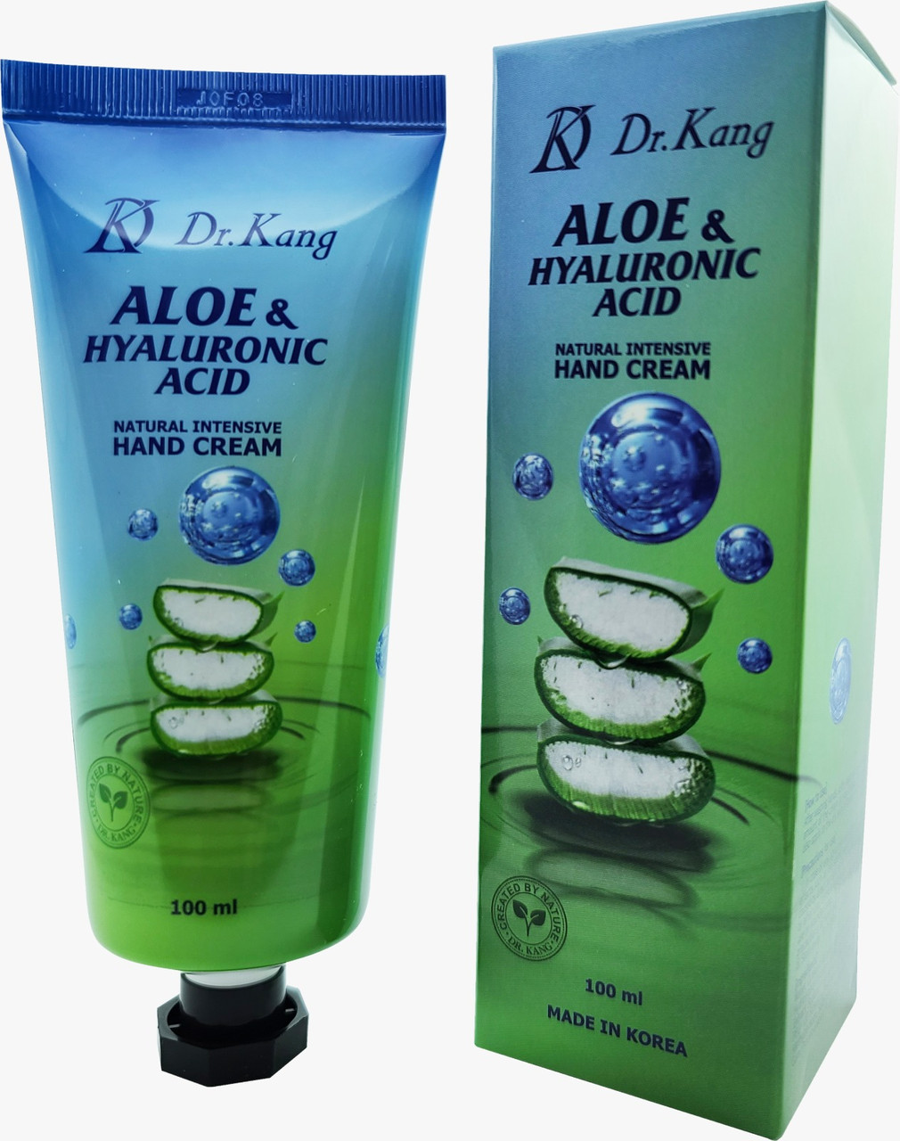 Крем для рук с Алоэ и Гиалуроновой кислотой Dr.Kang Aloe & Hyaluronic Acid Hand Cream 100 мл.
