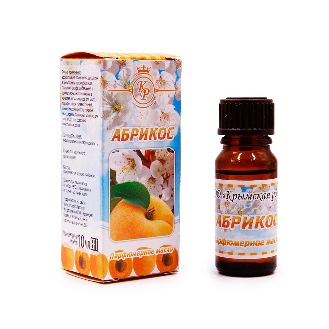 Абрикос, парфюмерное масло, 10 мл