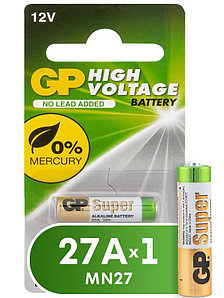 Батарейка GP 27А, 1 шт.