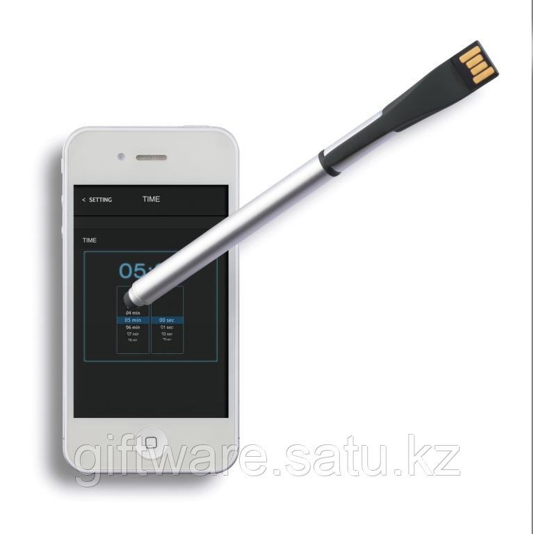 USB флеш память на 4Gb ручка-флешка-стилус - фото 1 - id-p78170355