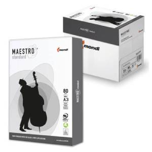 Бумага "Maestro Standard", А3, 80 гр/м2, 500 л, КЛАСС "С"., фото 2