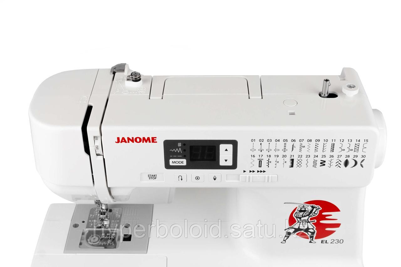 Швейная машина Janome EL230 - фото 6 - id-p82200434