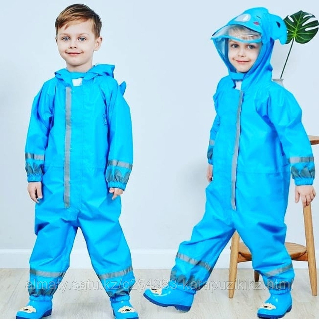 Дождевик детский синий коала, фото 1