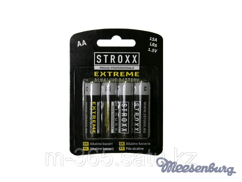 Батарейка STROXX ALKALINE AA/LR6/15A ULTRA PREMIUM 1,5V