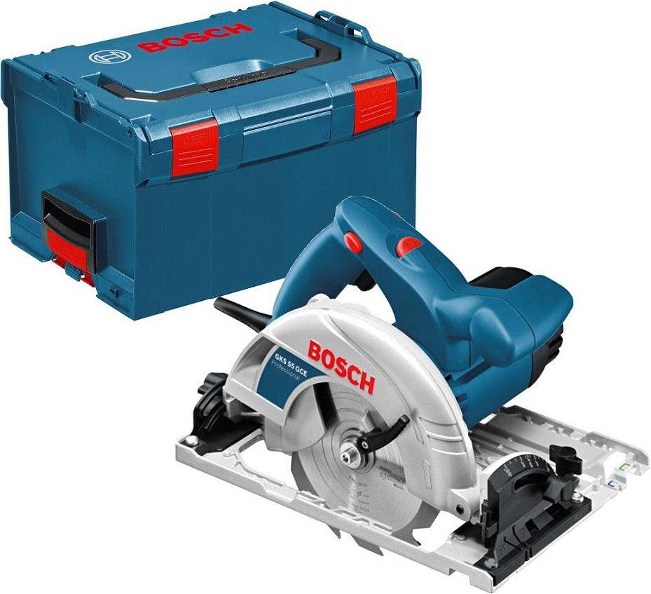 BOSCH, Ручная циркулярная пила GKS 55 GCE (картон) / BOSCH,Circular saw GKS 55 GCE - фото 1 - id-p82201766