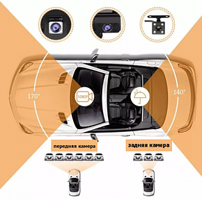 Автомобиль видеорегистратор car dvr c9 (1080p), фото 2