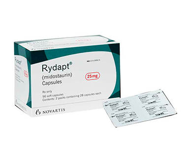 Ридапт (Rydapt) Мидостаурин (Midostaurin) 25 мг 112 капсул (Европа-Германия))