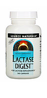 LACTASE Diggest  Лактаза диггест (фермент, для усвоения молочных продуктов) Source Naturals