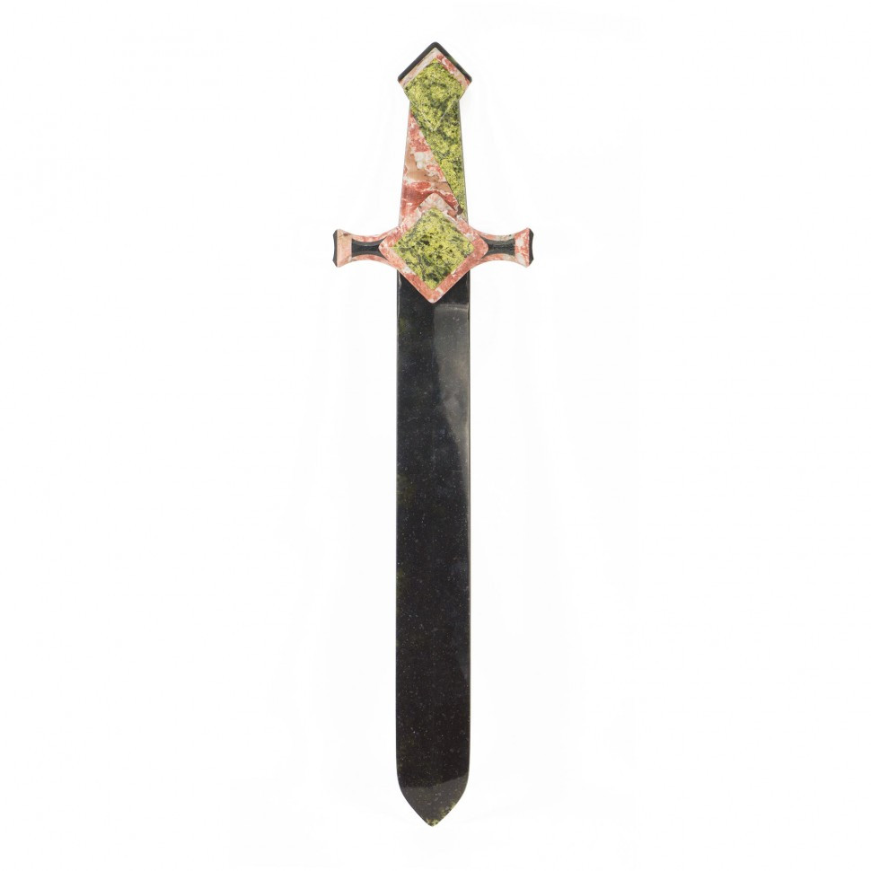 Настенный сувенир из камня "Щит и меч" - необычный подарок сотруднику МВД - фото 4 - id-p80871585