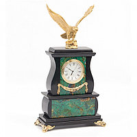 Часы "Орел" азурмалахит бронза 116636