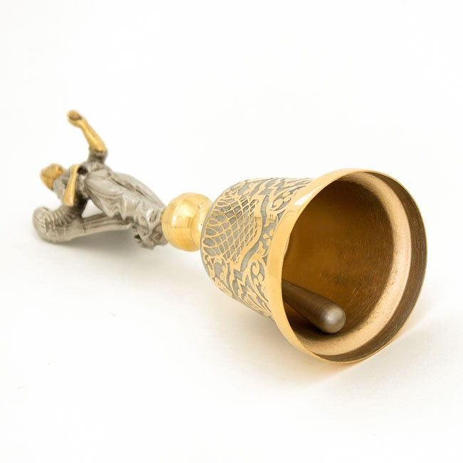 Колокольчик декоративный из бронзы "Архангел" в подарочной коробке Златоуст 113934 - фото 2 - id-p80871665