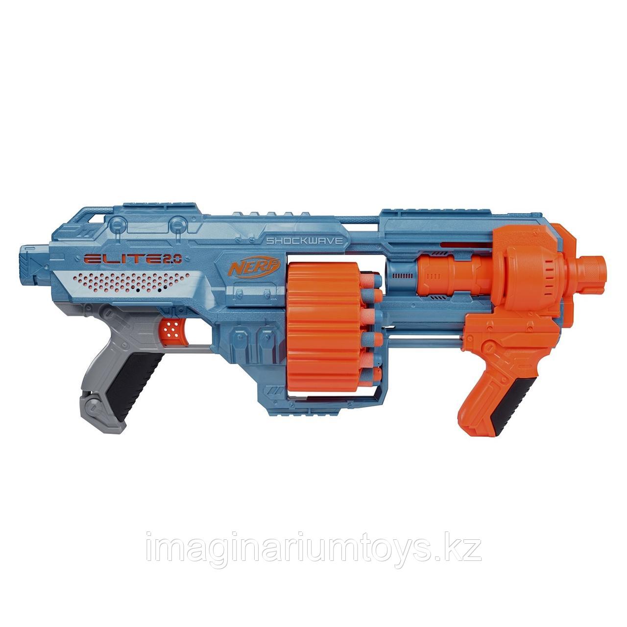 Бластер Nerf Elite E2.0 Шоквэйв - фото 3 - id-p82205500